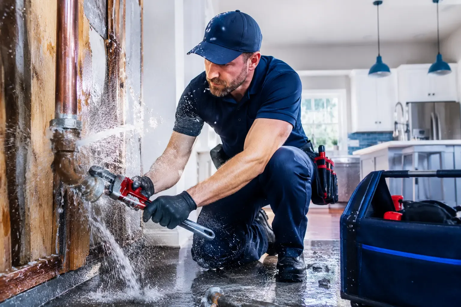 Local emergency pipe repair professionals in Little River, KS